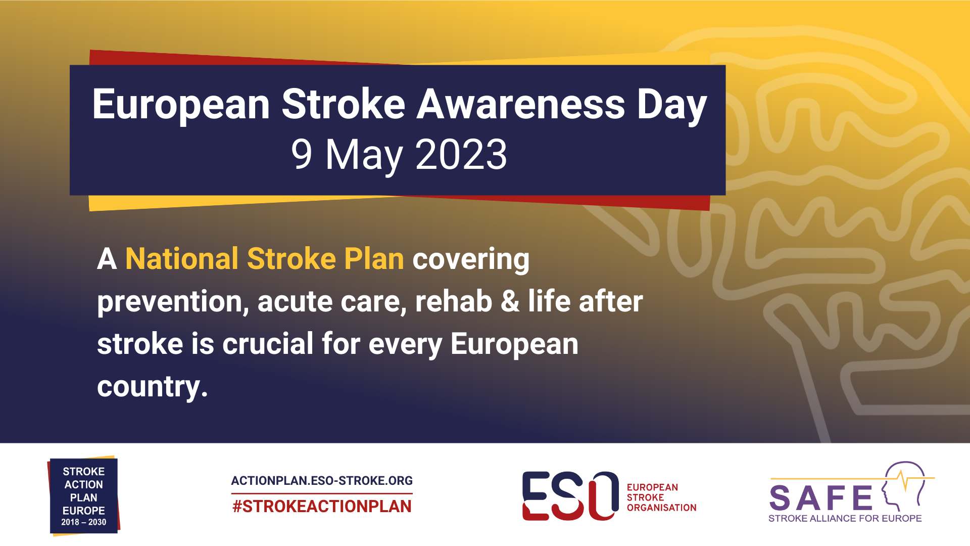 European Stroke Awareness Day, 9 May 2023